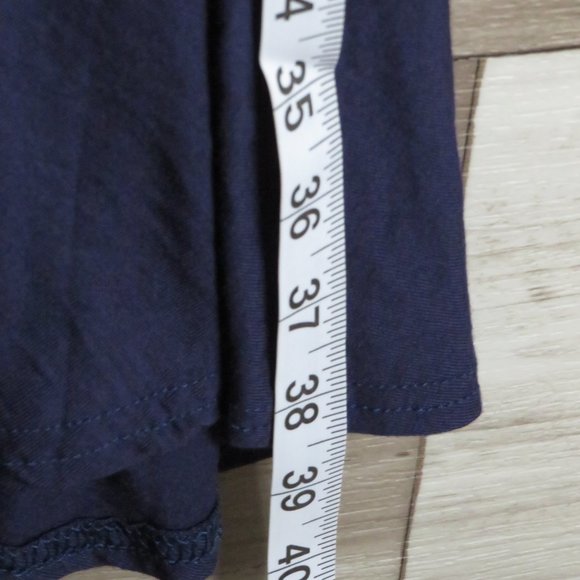 Boohoo* Women's Double Strap Open Low V-Back Navy Blue Midi Dress~ Size 10 - Picture 11 of 11